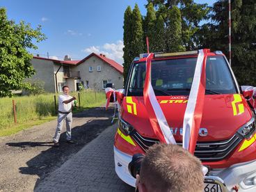 Gmina Pątnów: OSP Grębień ma nowy wóz strażacki